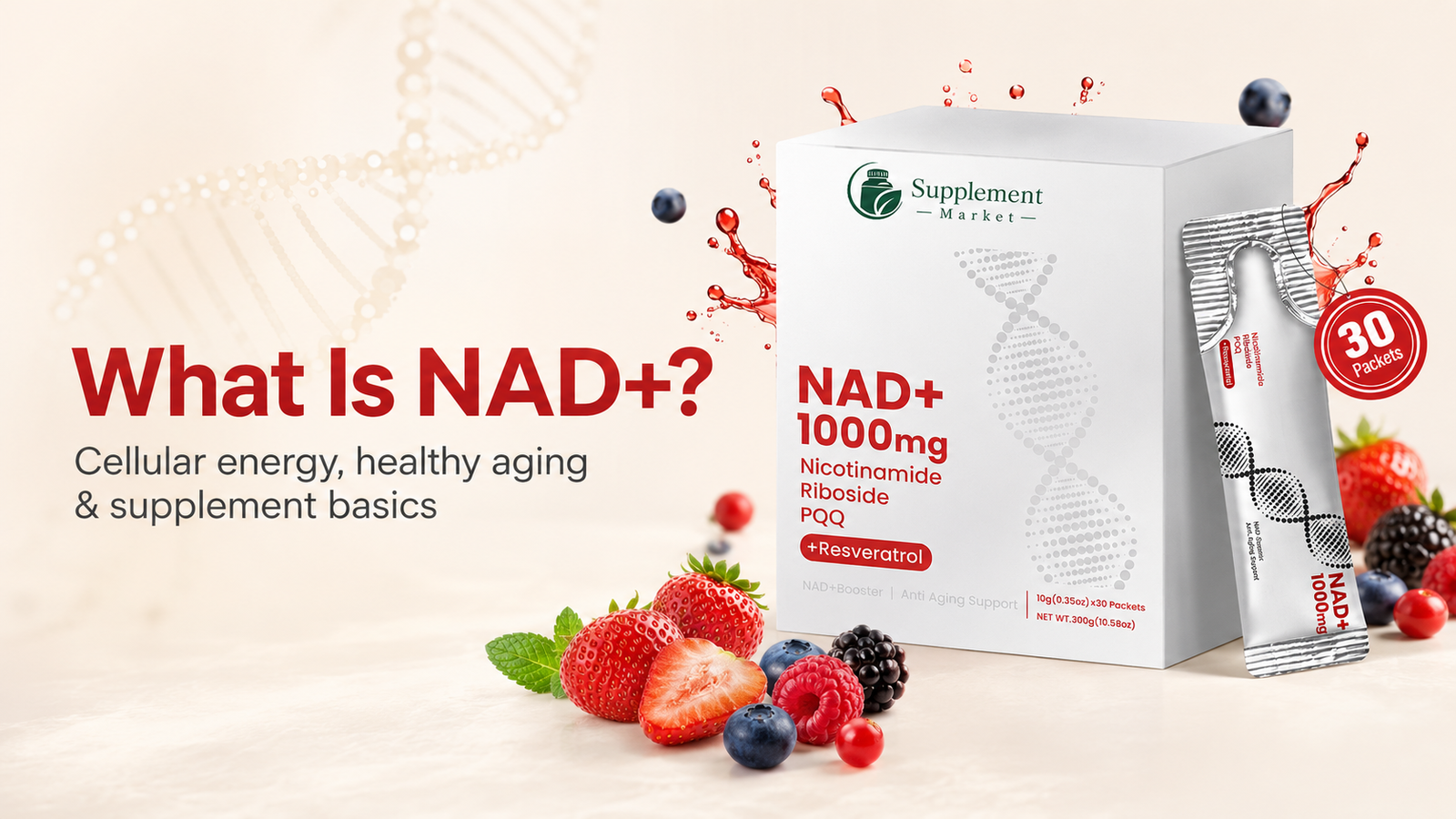 What Is NAD+? Benefits, Science & How to Choose an NAD+ Supplement
