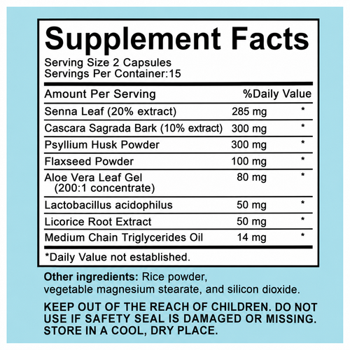 15-Day Herbal Cleanse Capsules