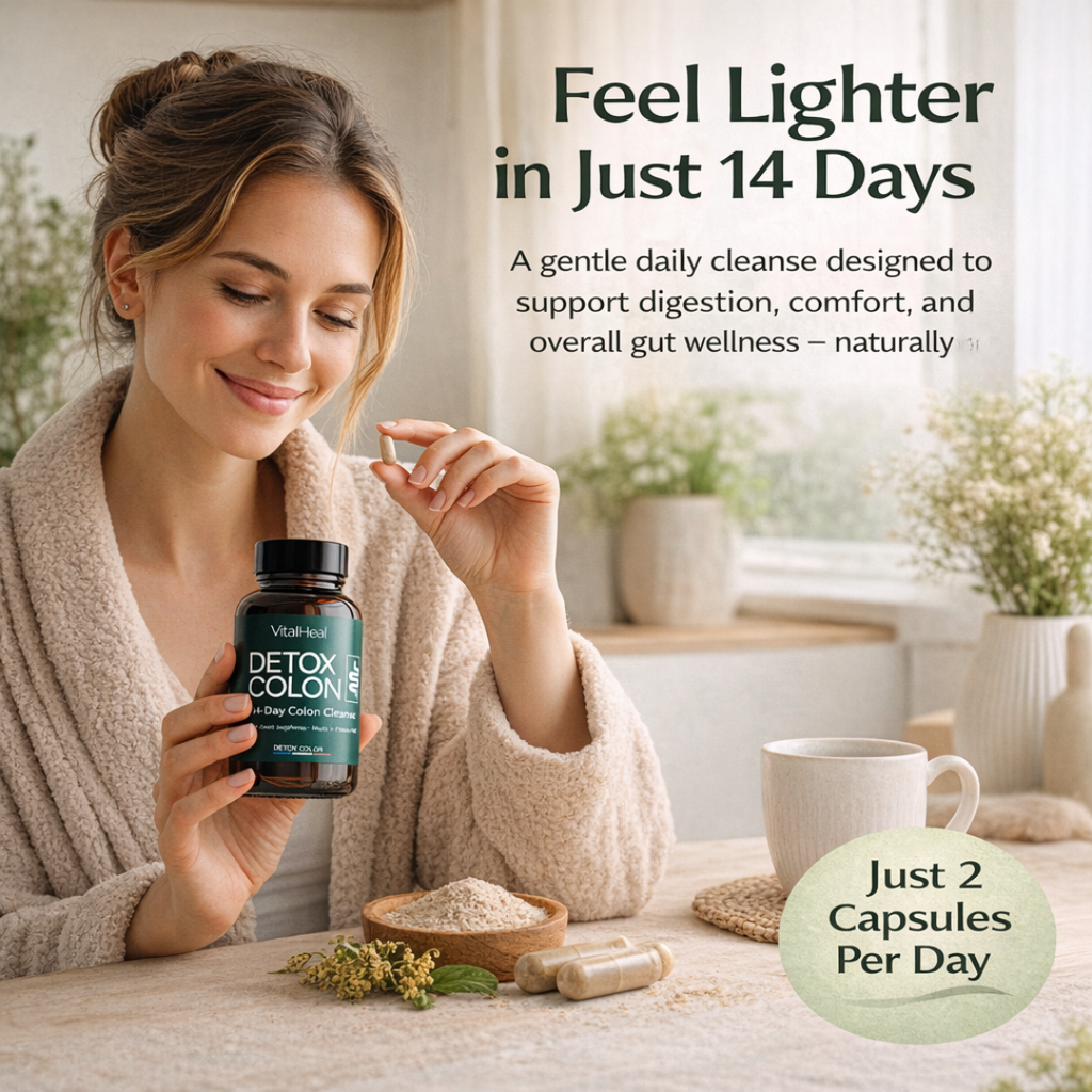HappyDetox Detox Colon 14 Days for Digestive Reset, Bloating Relief & Gut Balance - Supplement Market