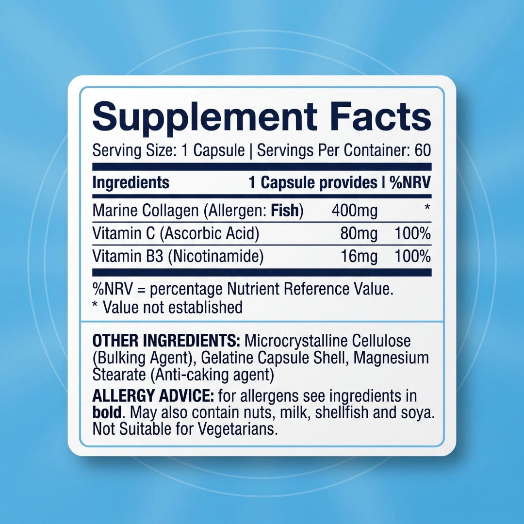 ARTHRO MD+ Joint Support Complex – Marine Collagen & Vitamin C Capsules for Joint Comfort, Mobility & Normal Cartilage Function
