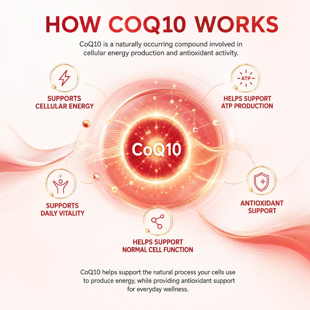 CoQ10 400 mg Liquid-Filled Gummies – Cellular Energy & Antioxidant Support