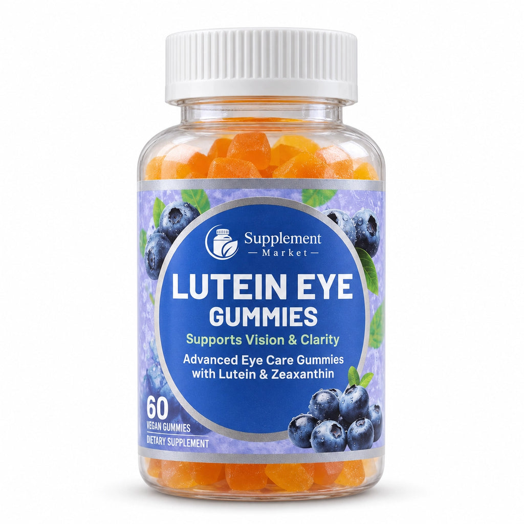 Lutein Eye Gummies with Zeaxanthin – Vision, Clarity & Antioxidant Support