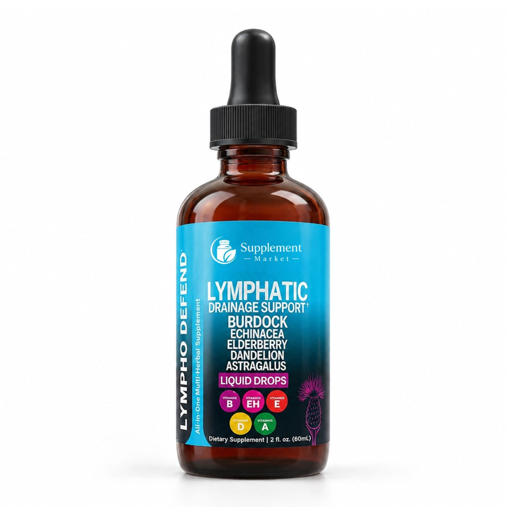 Lymphatic Drainage Support Liquid Drops – Fluid Balance & Immune Support