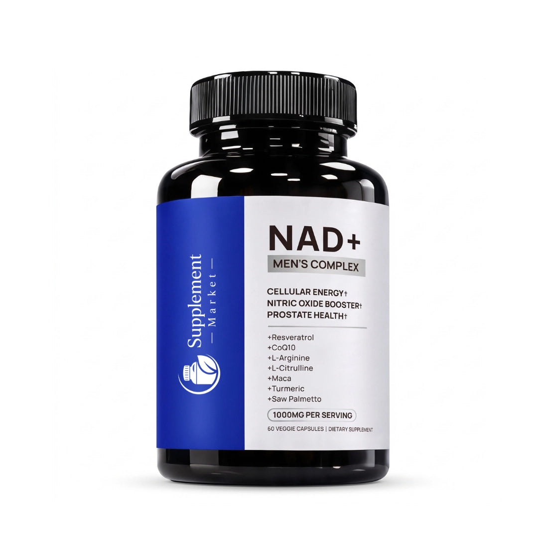 NAD+ Supplement for Men – Liposomal NAD+ for Energy & Vitality