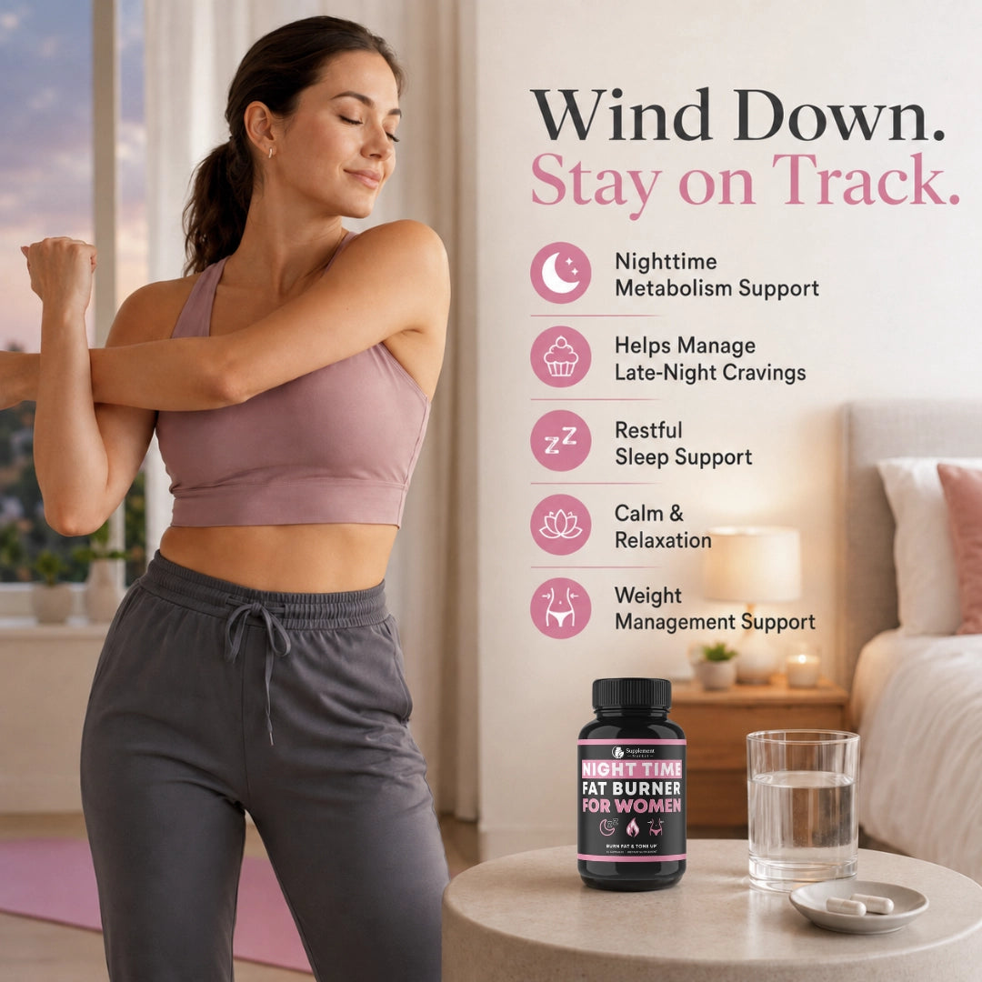Nighttime Sleep & Metabolism Support for Women