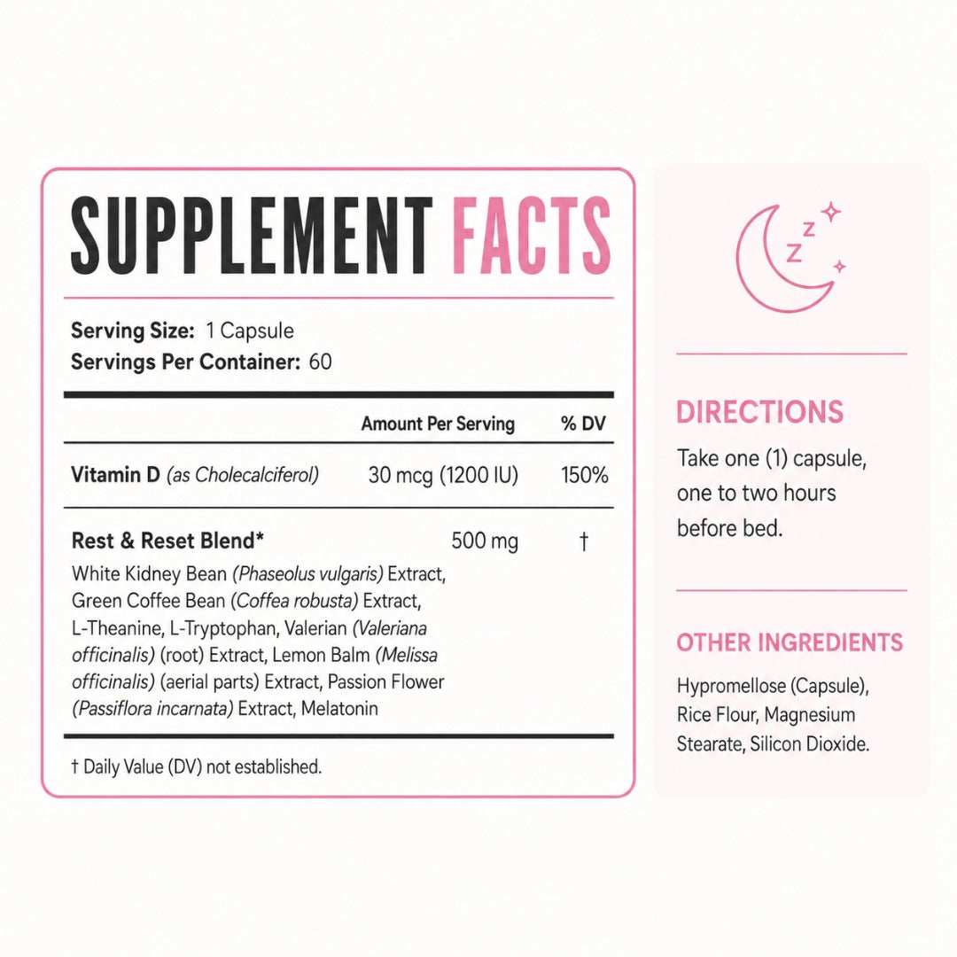 Nighttime Sleep & Metabolism Support for Women