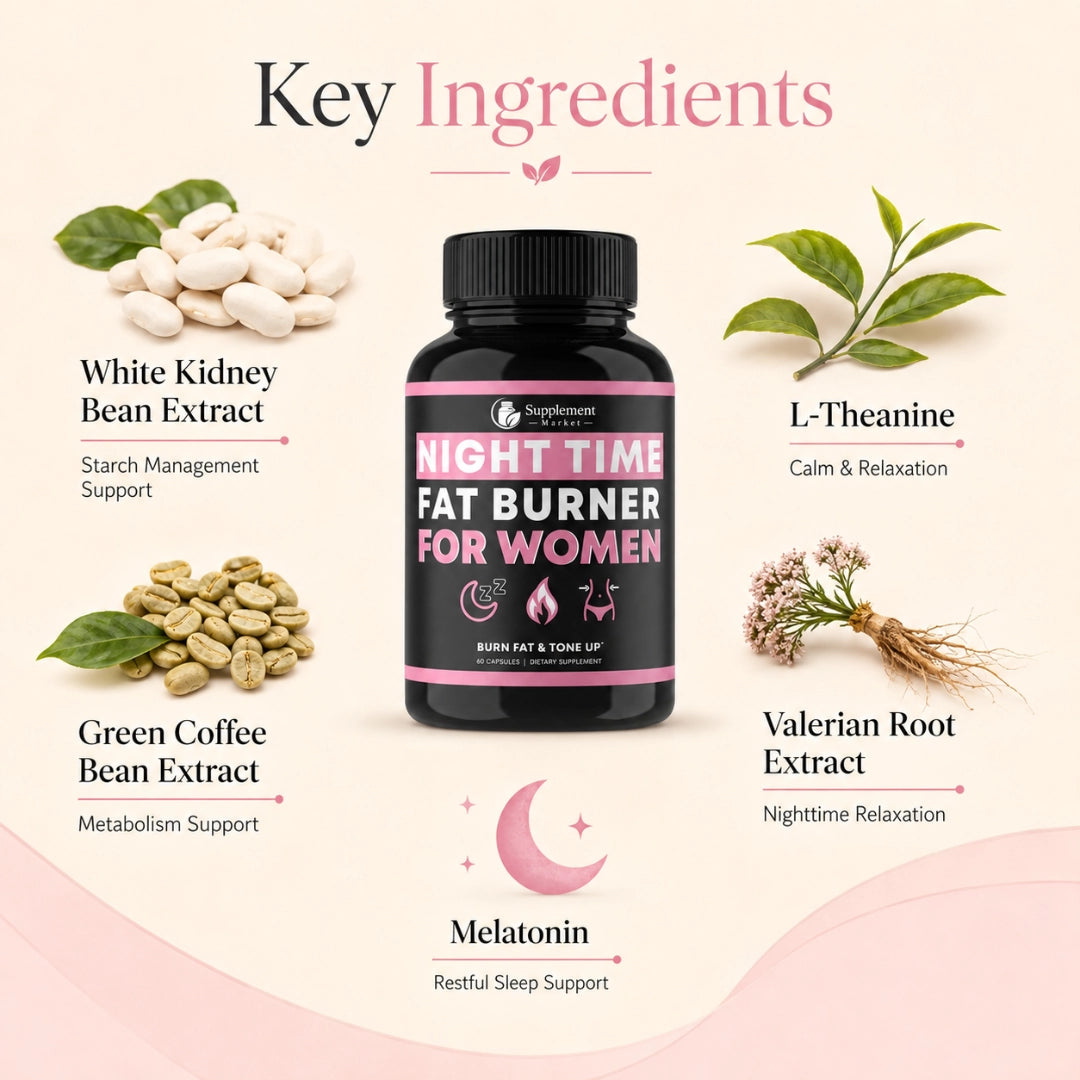 Nighttime Sleep & Metabolism Support for Women