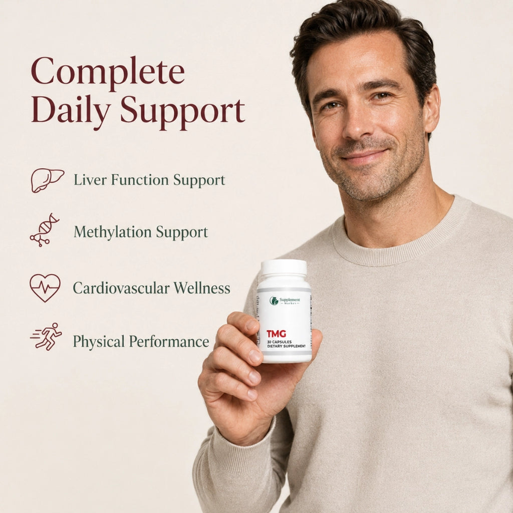 Trimethylglycine TMG Supplement – Liver Support & Homocysteine Balance