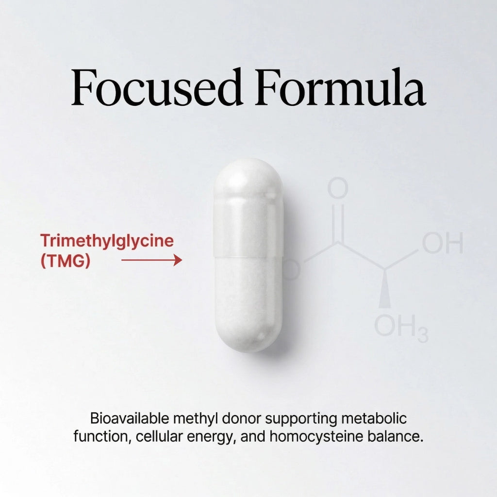 Trimethylglycine TMG Supplement – Liver Support & Homocysteine Balance