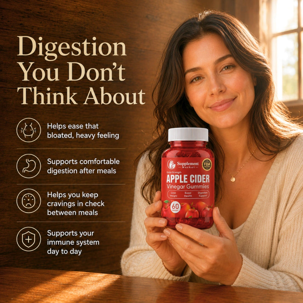Apple Cider Vinegar Gummies – 500mg ACV