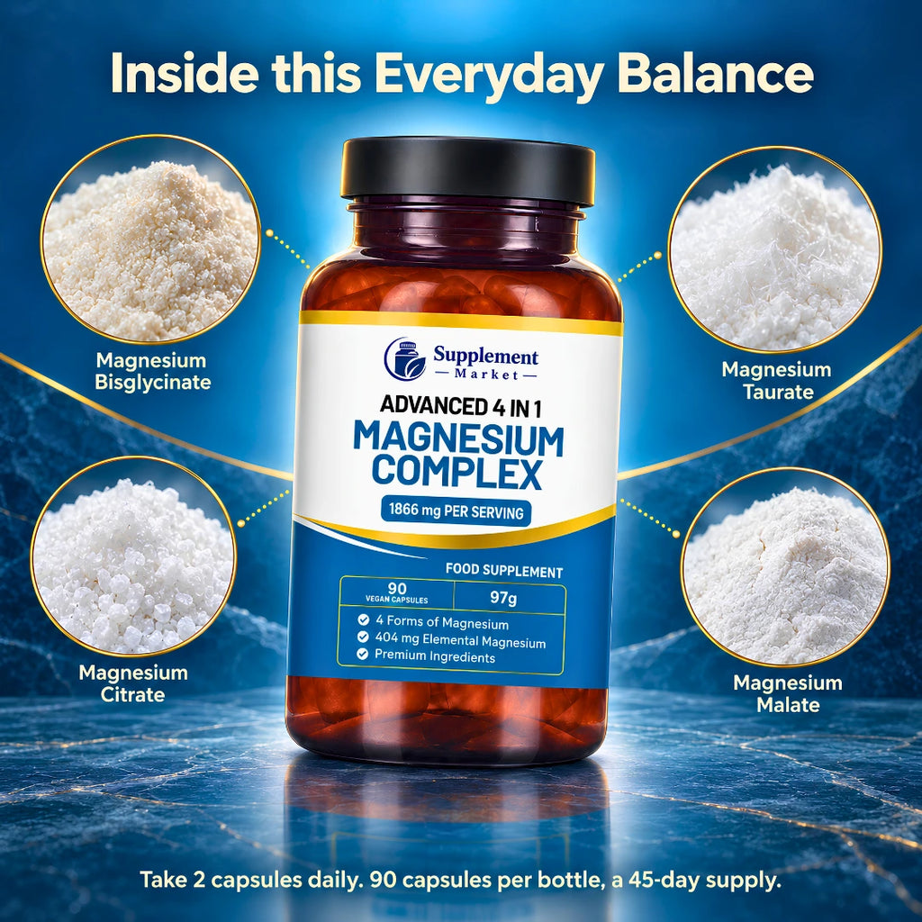 Advanced Magnesium Complex 4-in-1 Supplement