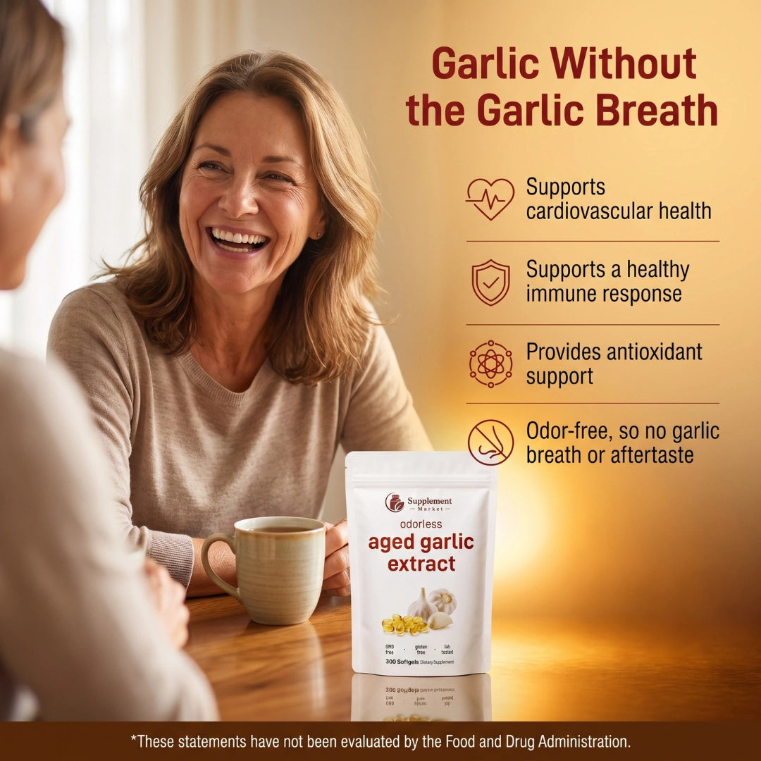 Aged Garlic Extract – Odorless High Potency