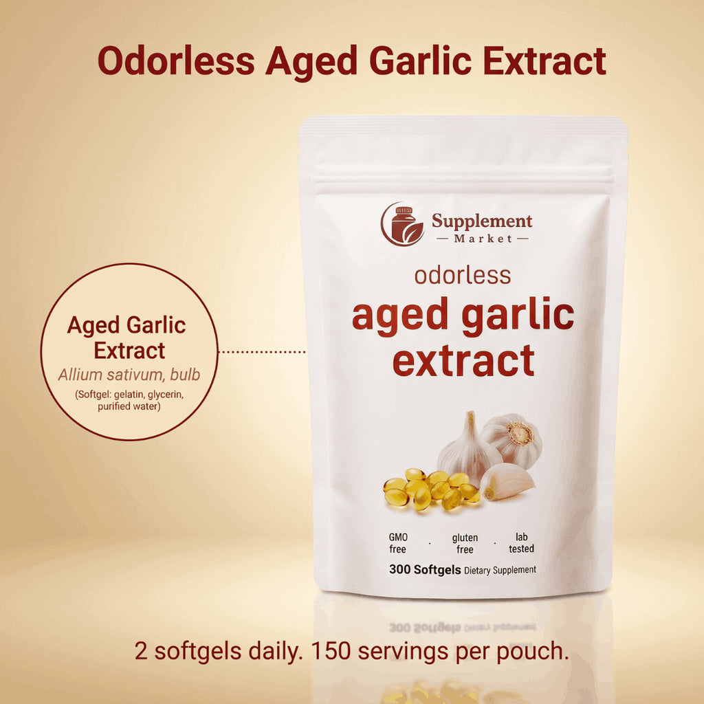 Aged Garlic Extract – Odorless High Potency