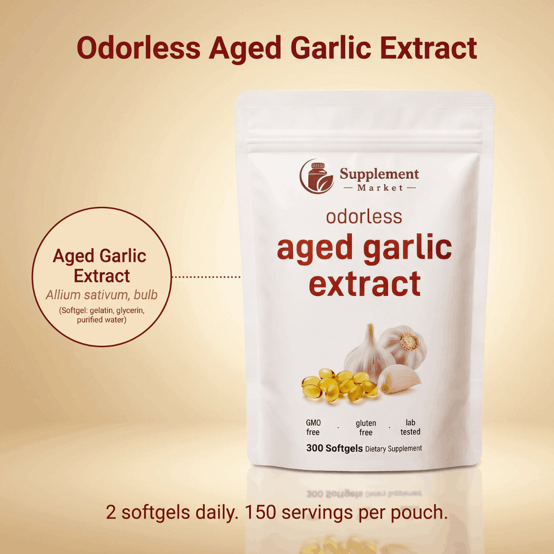 Aged Garlic Extract – Odorless High Potency