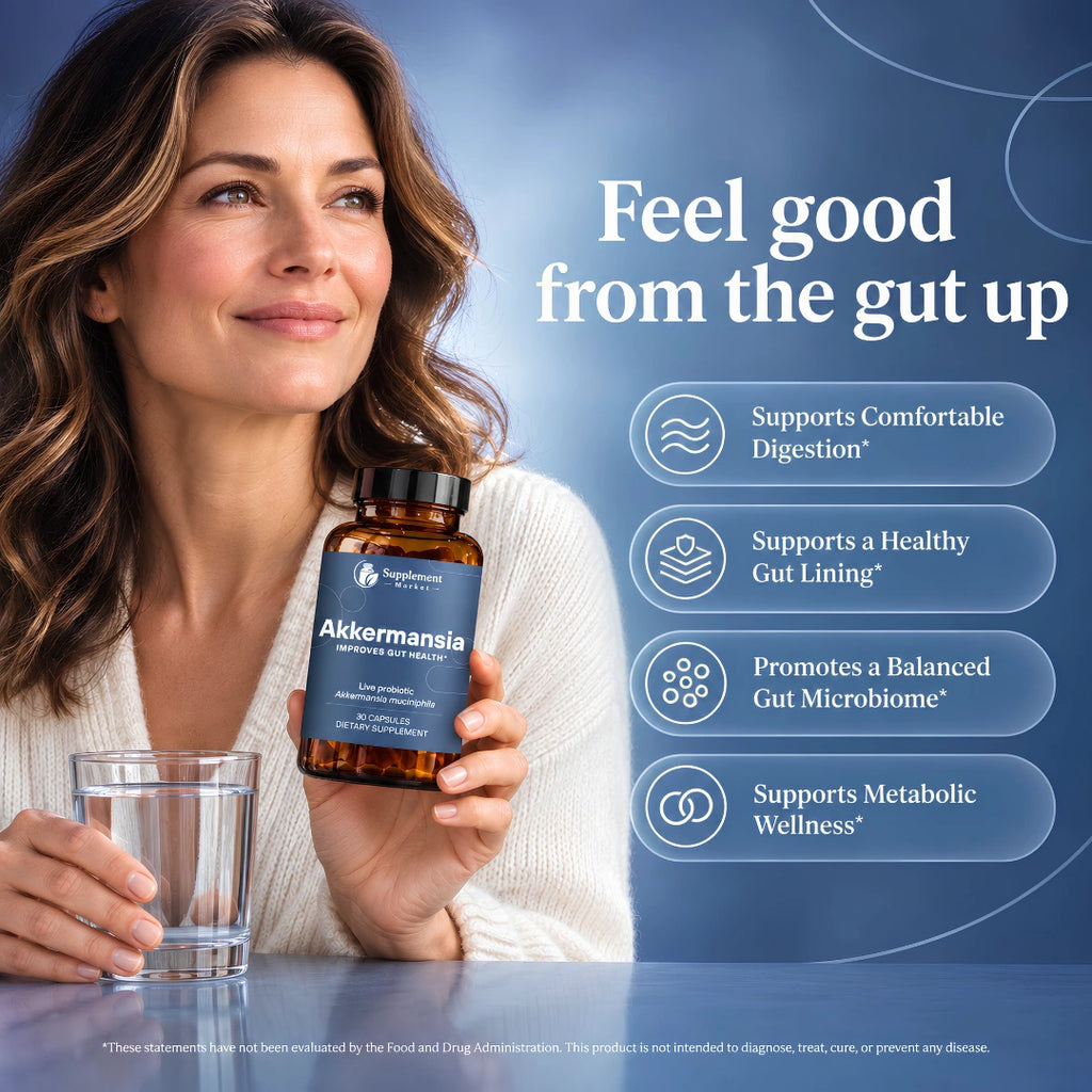 Akkermansia Probiotic – Live Akkermansia muciniphila for Gut & Metabolic Health