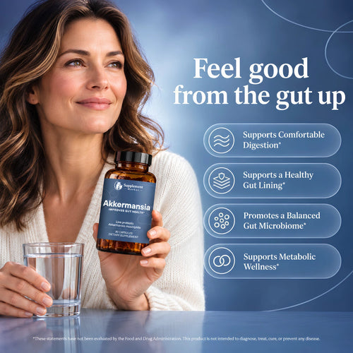 Akkermansia Probiotic – Live Akkermansia muciniphila for Gut & Metabolic Health
