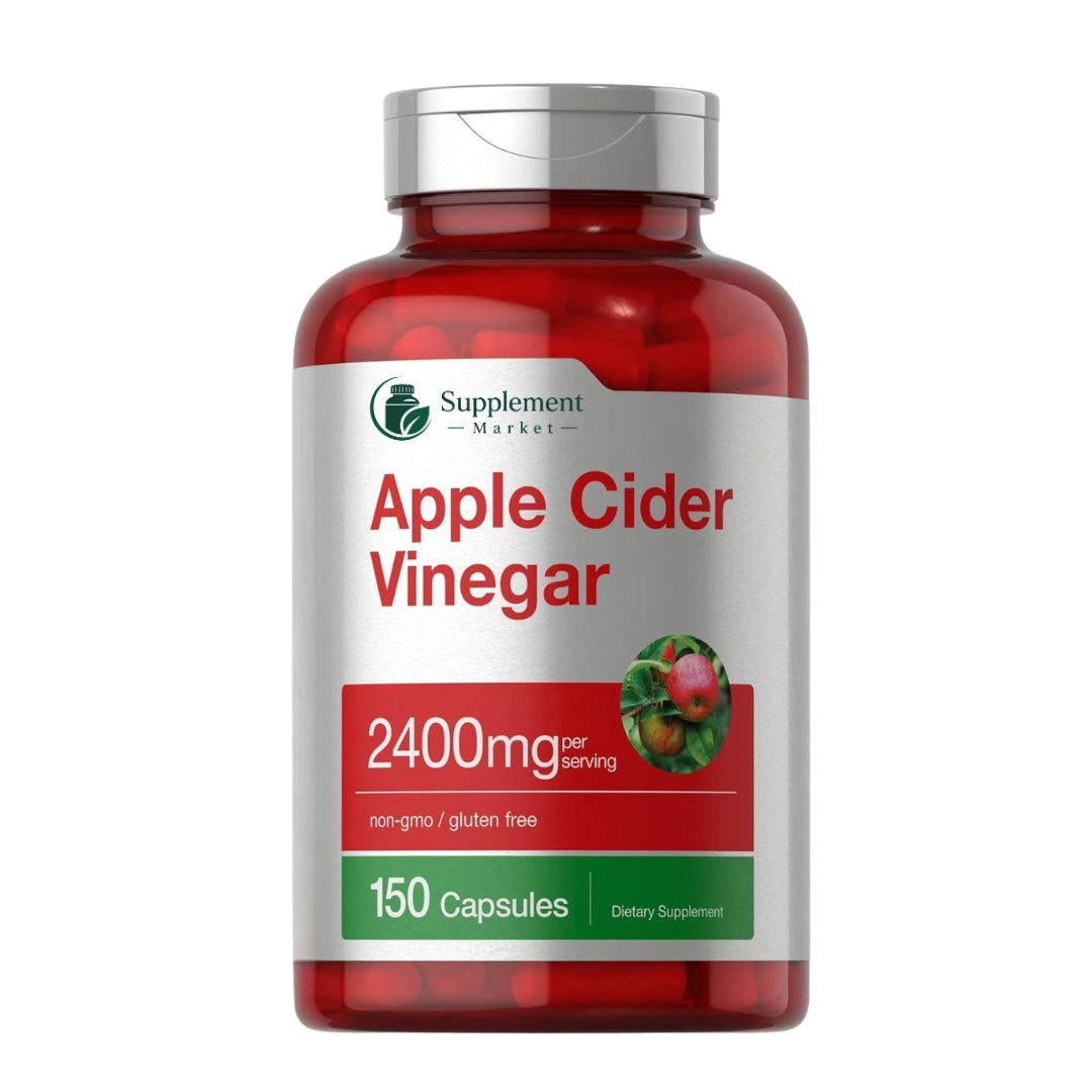 Apple Cider Vinegar Capsules – 2400 mg