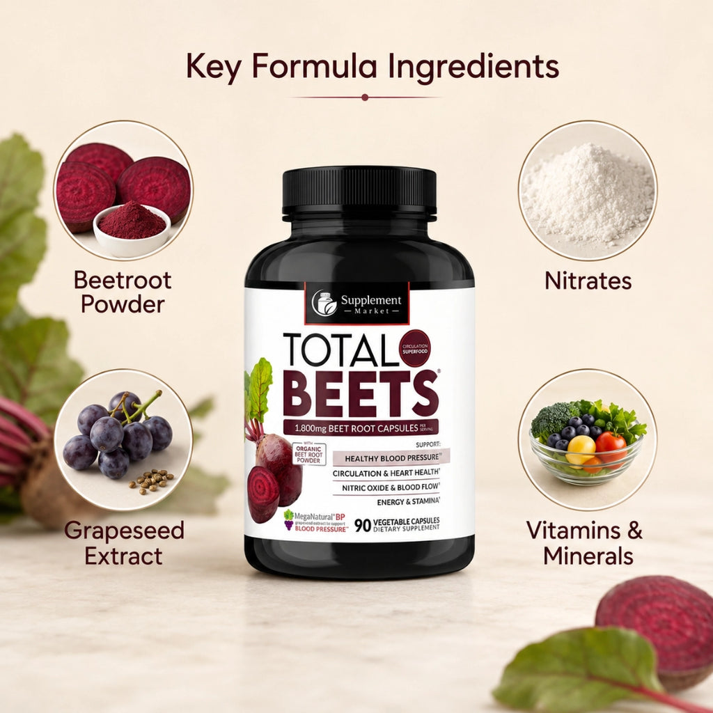 Total Beets Capsules – Beet Root Supplement
