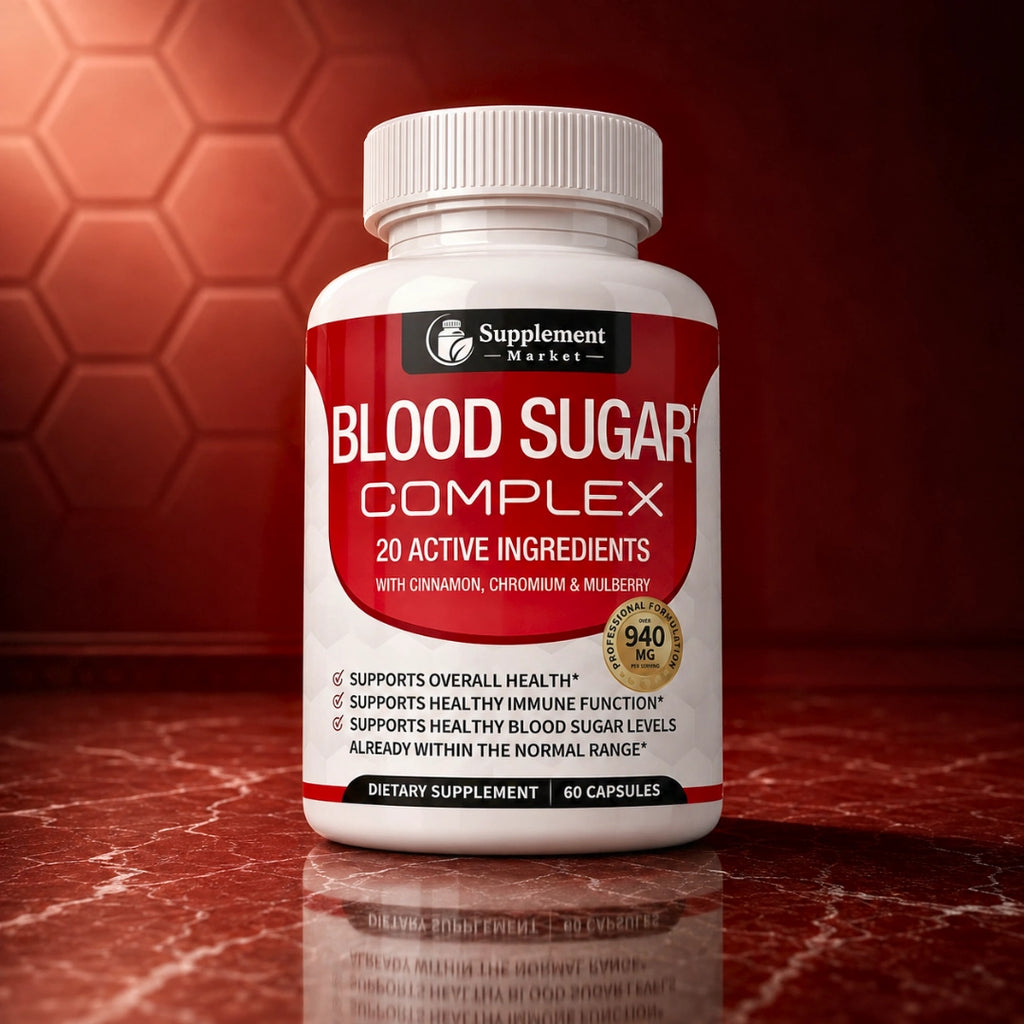 Blood Sugar Complex – Glucose & Metabolism Support Supplement