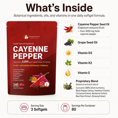 Cayenne Pepper Softgels