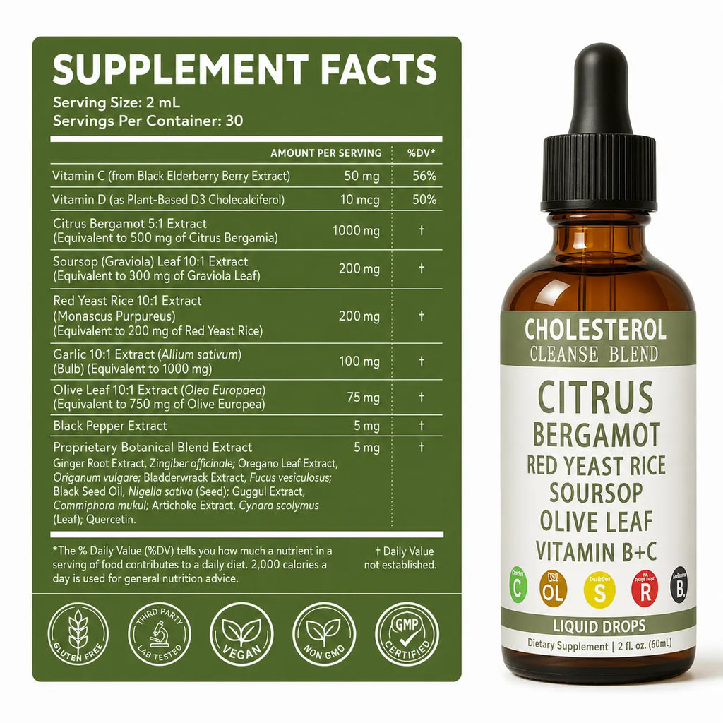 Citrus Bergamot Liquid Drops