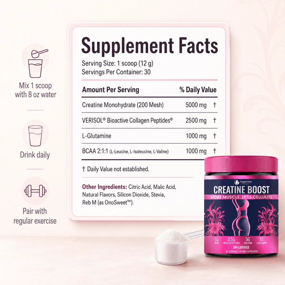 Creatine Boost – Creatine Supplement for Women