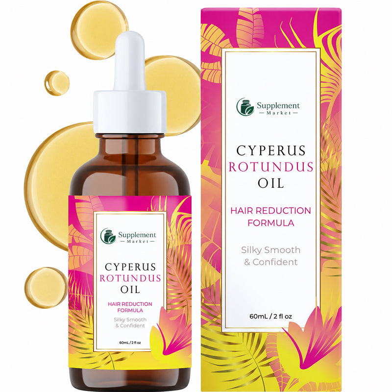 Cyperus Rotundus Oil for Natural Hair Reduction – 60ml