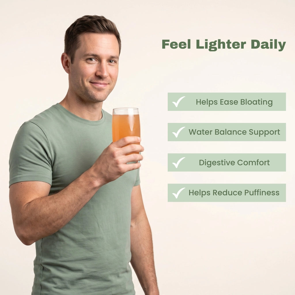 D-BLOAT – Daily Supplement for Bloating Relief & Water Retention Support – Peach Mango Flavor