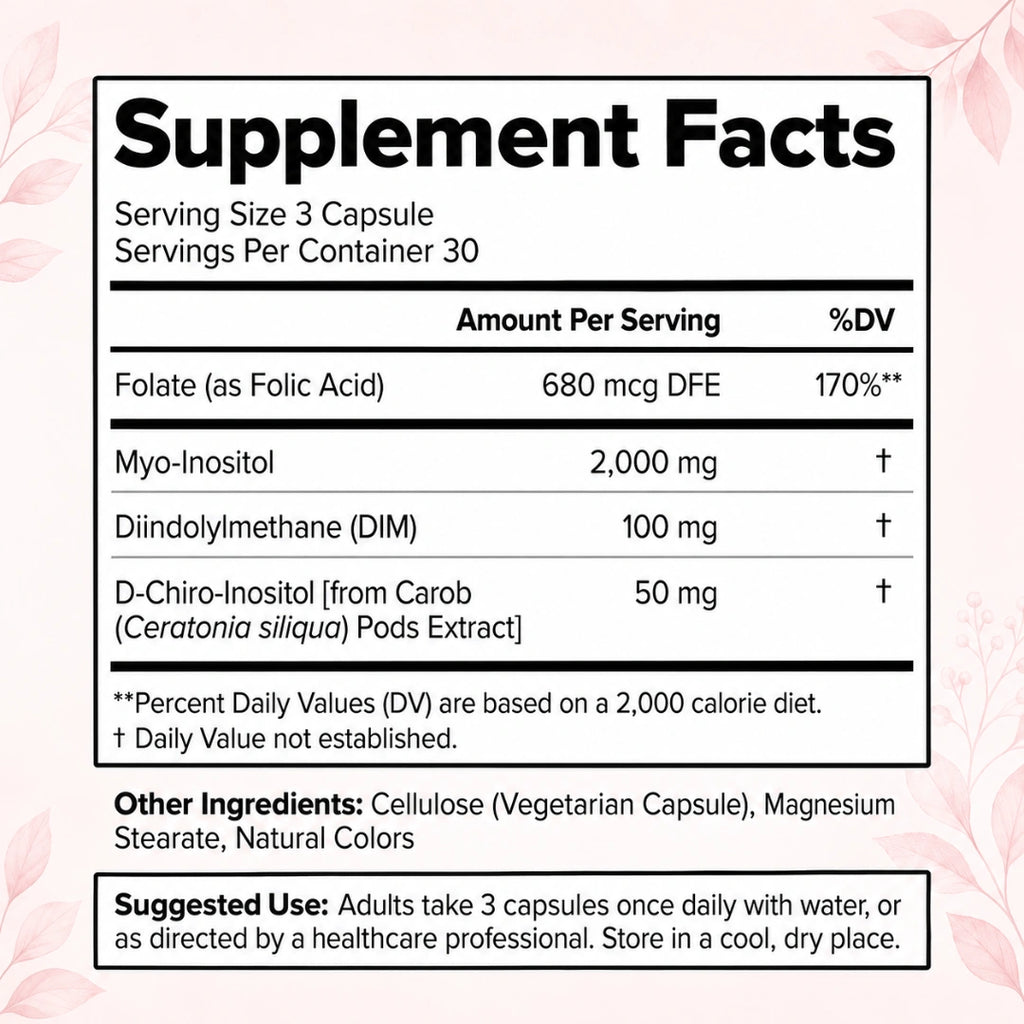 FLO Ovarian & Cycle Support – Hormone Balance Supplement for Cycle Regularity
