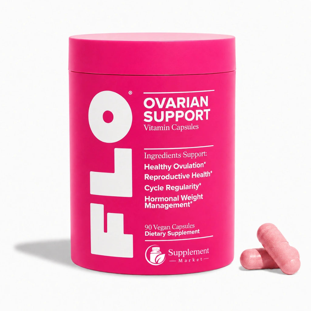 FLO Ovarian & Cycle Support – Hormone Balance Supplement for Cycle Regularity
