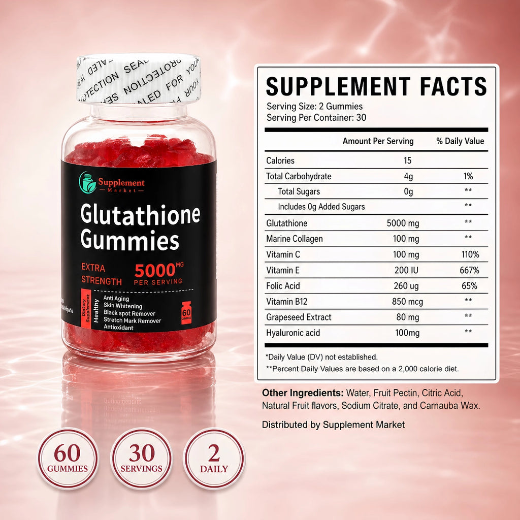 Glutathione 5,000 mg Gummies