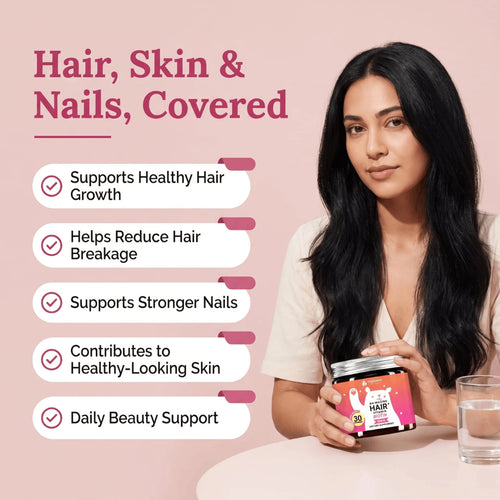 Ah-mazing Hair Biotin Gummies – 5000 mcg Biotin for Hair Growth, Skin & Nails Vitamins