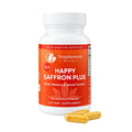 Happy Saffron Plus Capsules with Saffron, Curcumin & Zinc