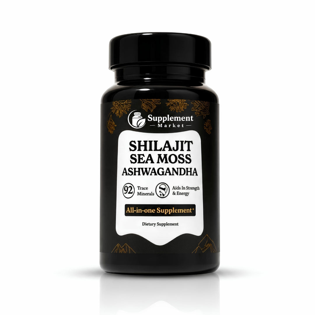 Himalayan All-in-One Capsules - Shilajit, Sea Moss & Ashwagandha