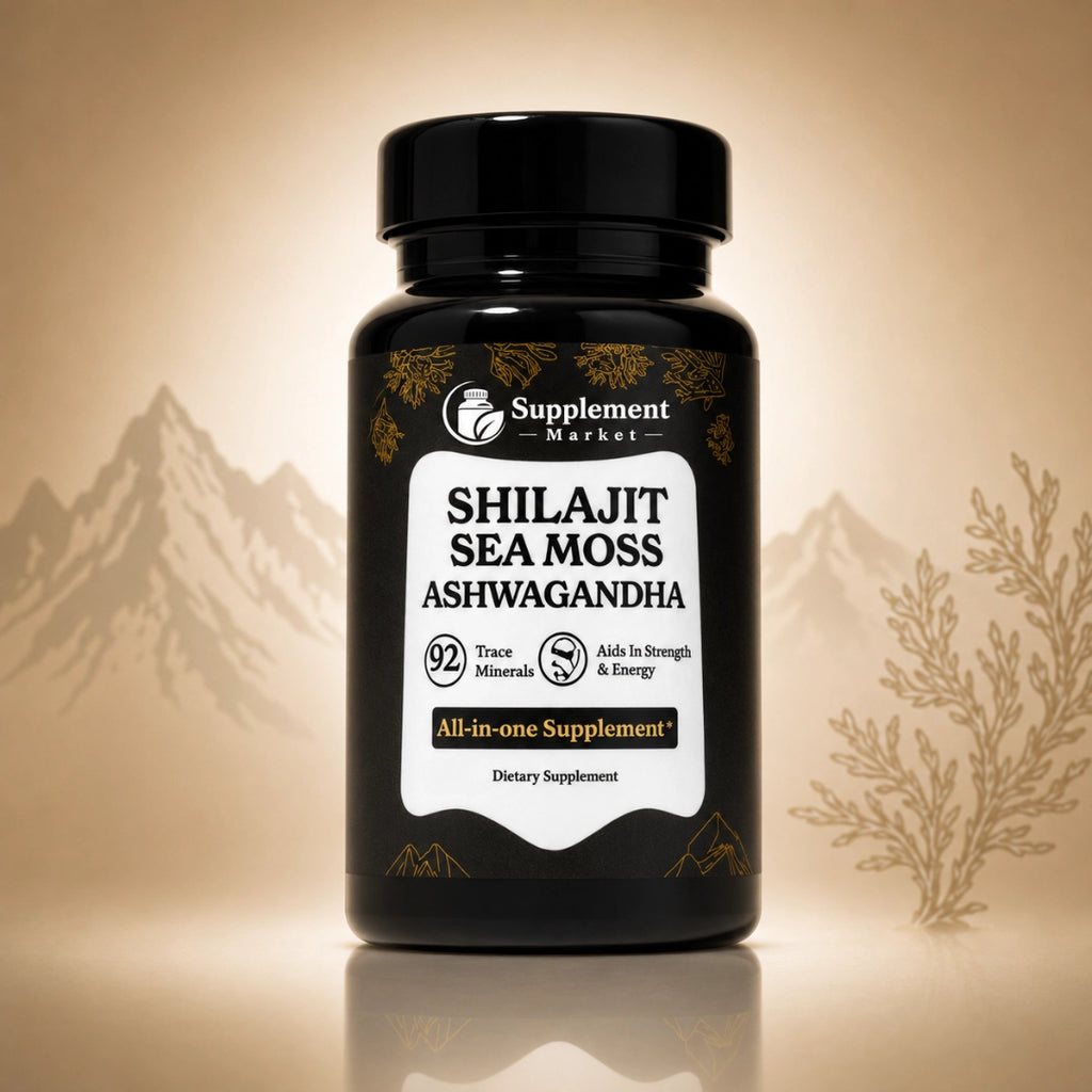 Himalayan All-in-One Capsules - Shilajit, Sea Moss & Ashwagandha
