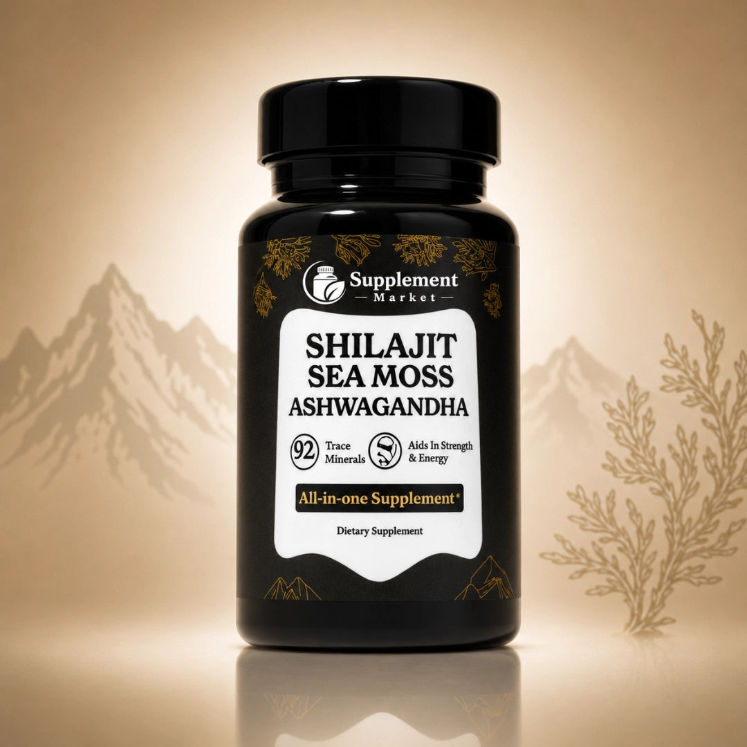 Himalayan All-in-One Capsules - Shilajit, Sea Moss & Ashwagandha