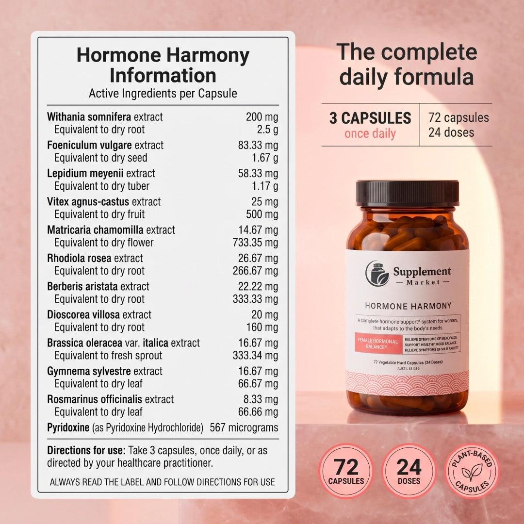 Hormone Harmony - Women's Hormonal Balance & Mood Support