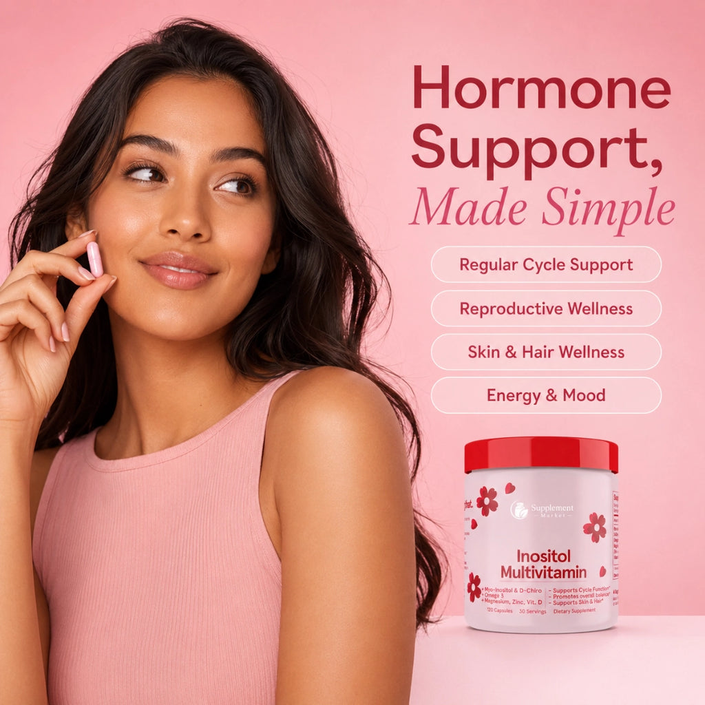 Inositol Multivitamin - Hormonal Balance & Wellness for Women