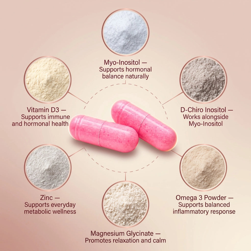 Inositol Multivitamin - Hormonal Balance & Wellness for Women