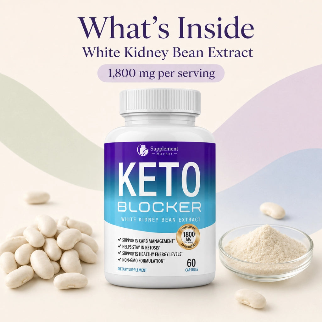 Keto Carb Blocker Capsules – Carb Control & Metabolism Support