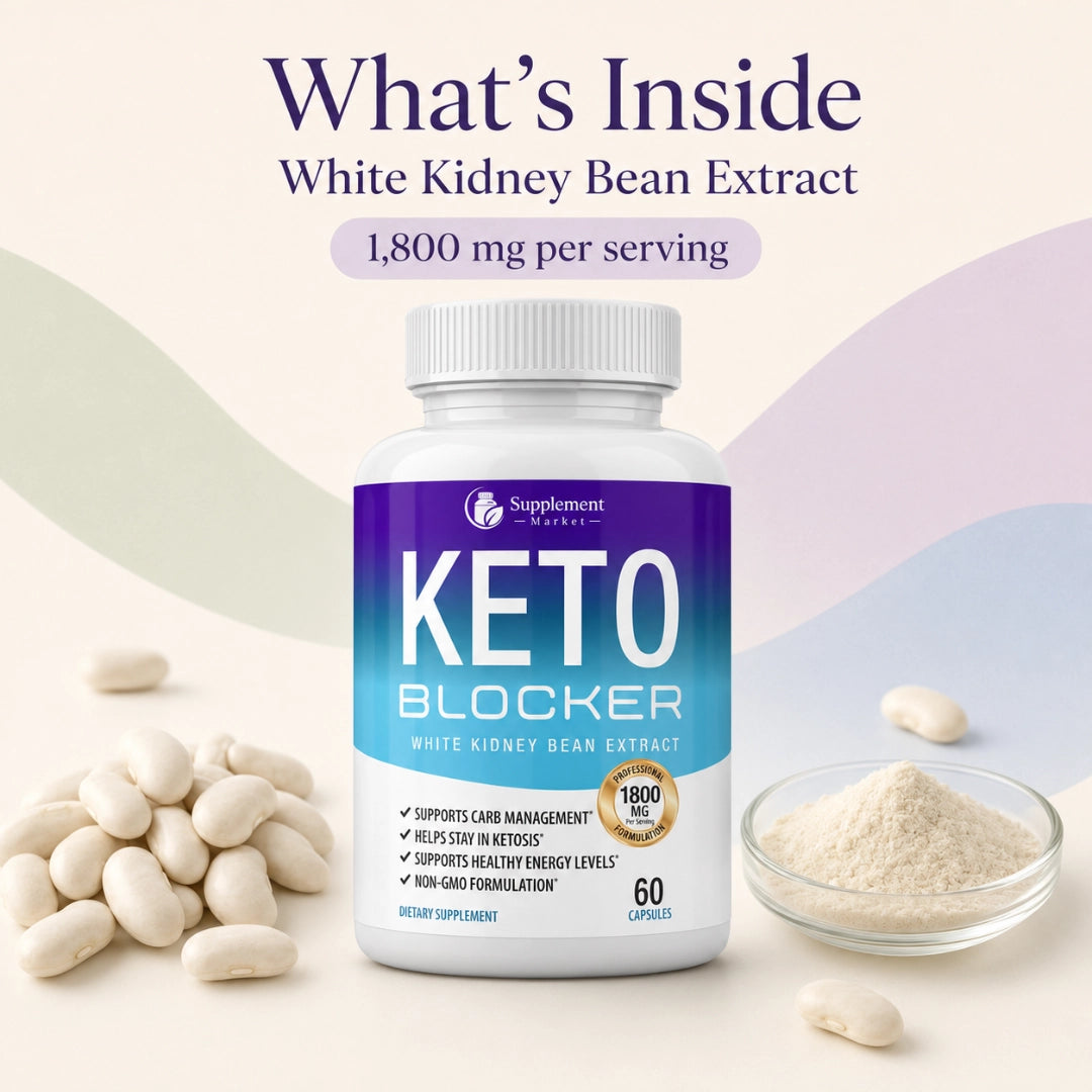 Keto Carb Blocker Capsules – Carb Control & Metabolism Support
