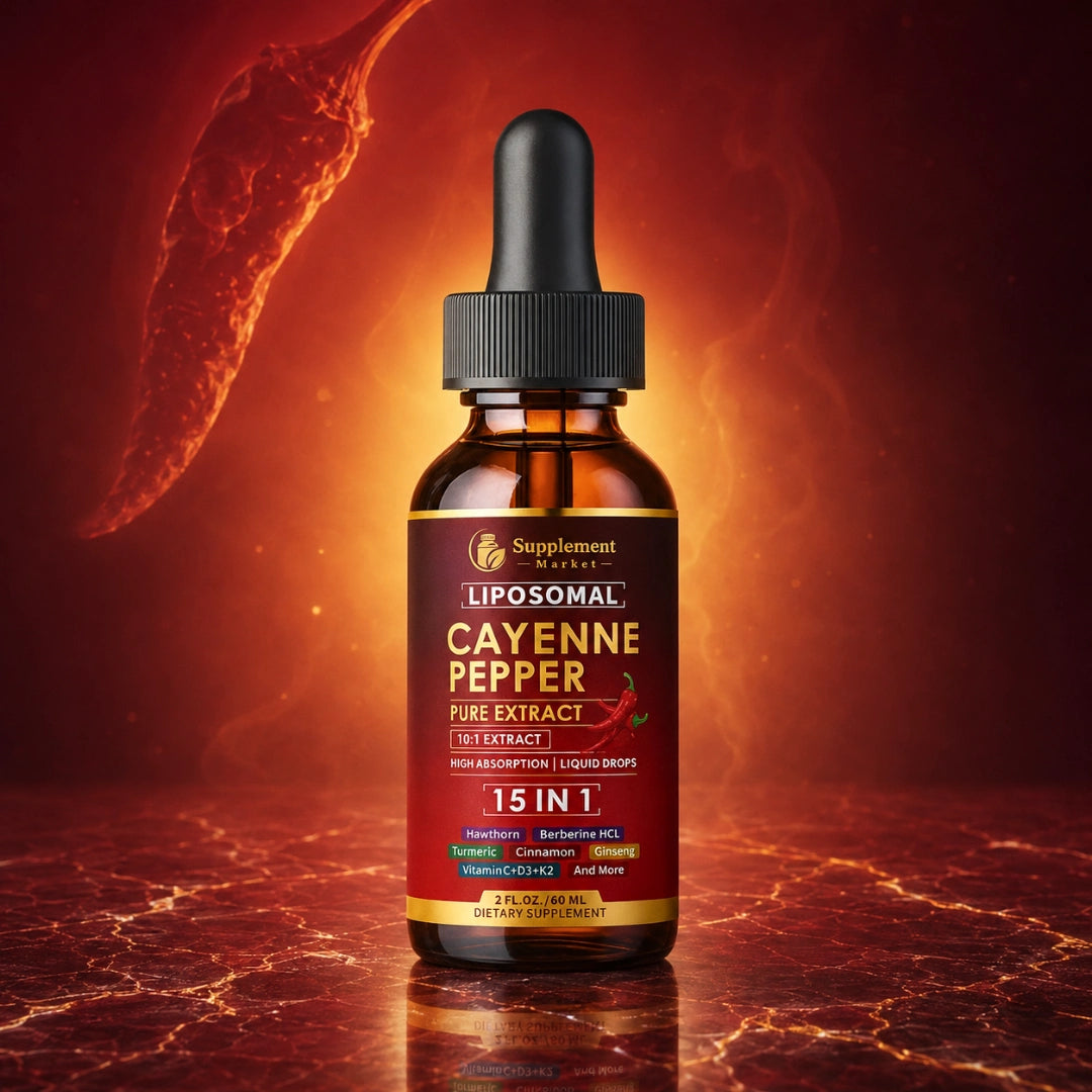 Liposomal Cayenne Pepper Liquid Drops