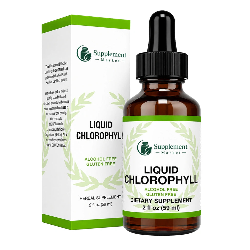 Liquid Chlorophyll Extract Drops – Internal Freshness, Energy & Skin Support
