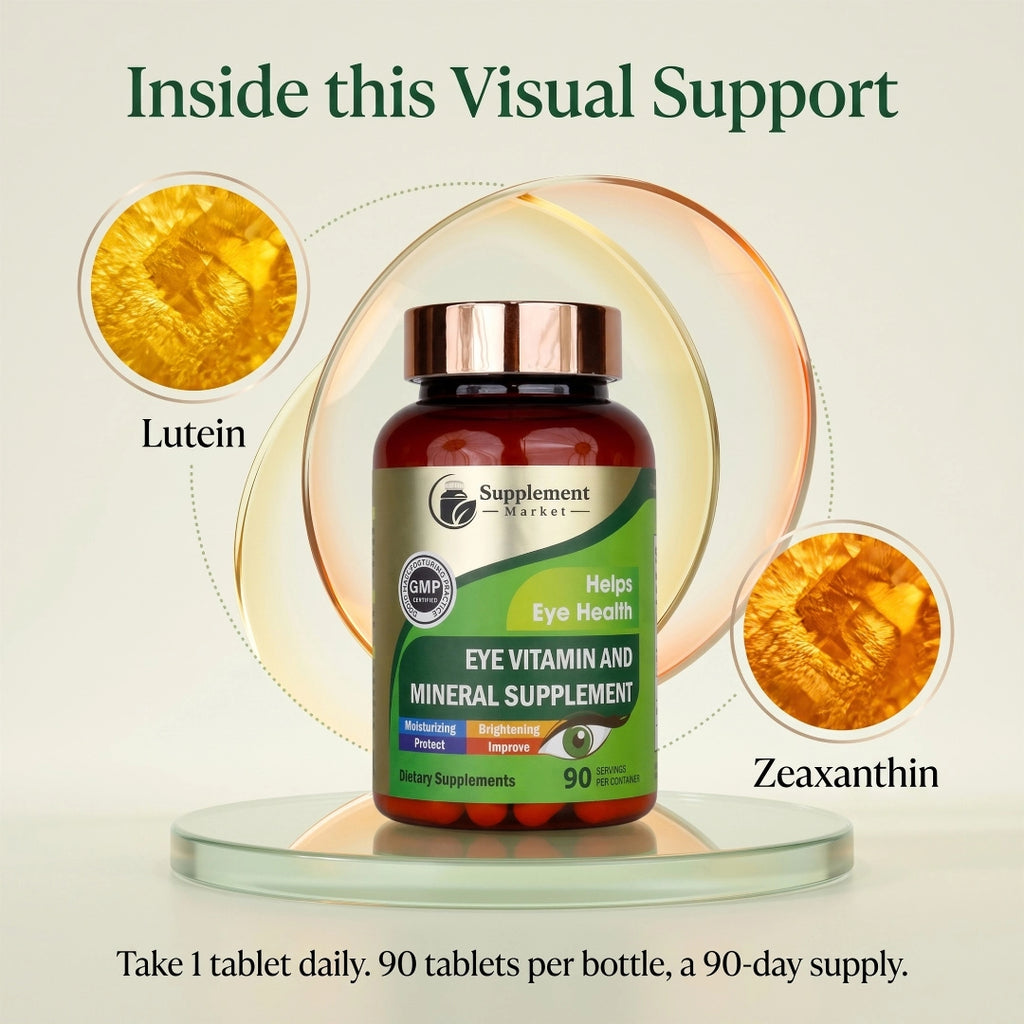 Lutein 180 mg + Zeaxanthin for Clear Vision & Daily Eye Support