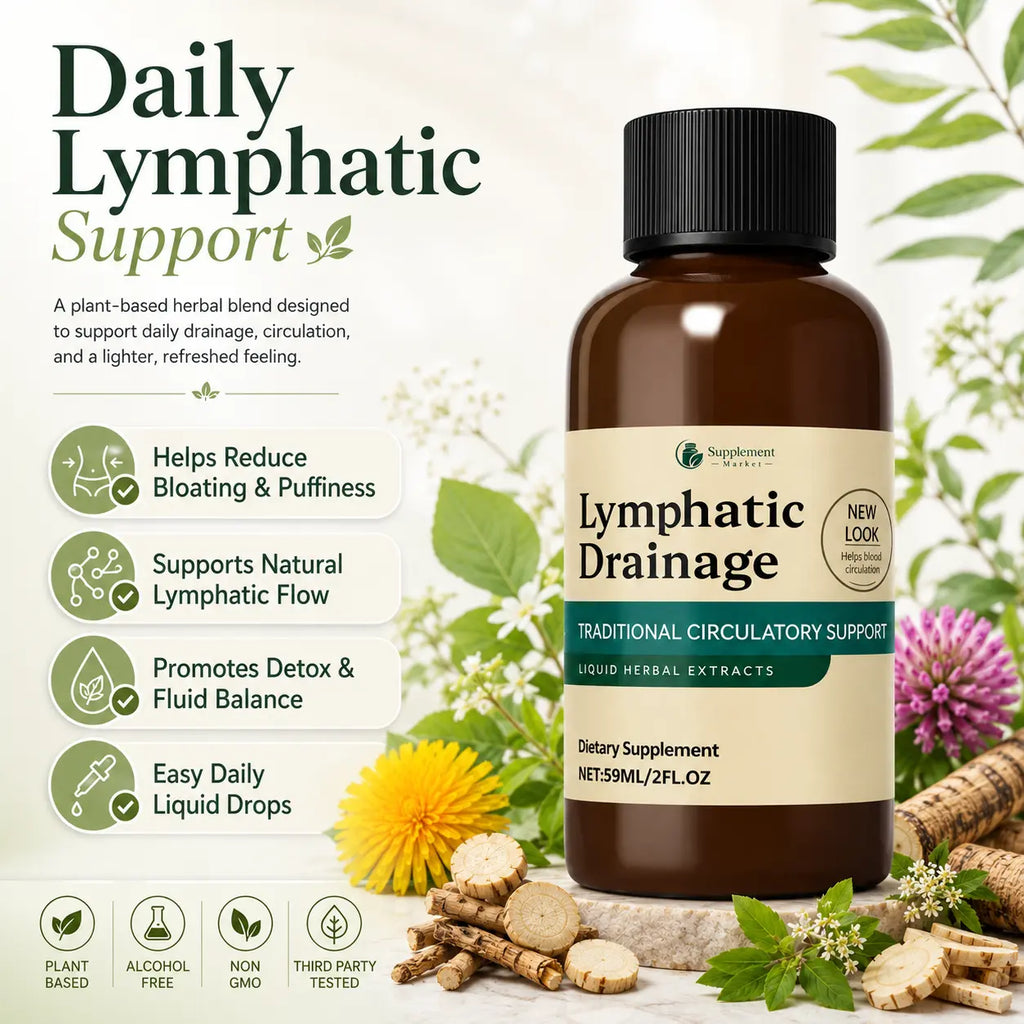 Lymphatic Drainage Drops – Detox, Bloating & Fluid Balance Support