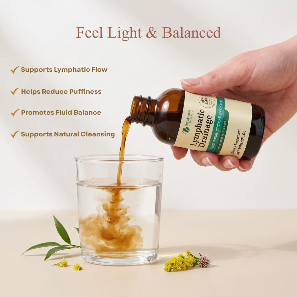 Lymphatic Drainage Drops – Detox, Bloating & Fluid Balance Support