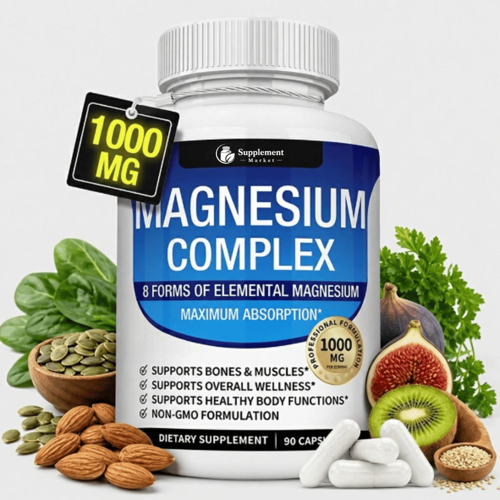 Magnesium Complex 8-in-1 1000mg – Sleep, Muscle Recovery & Energy