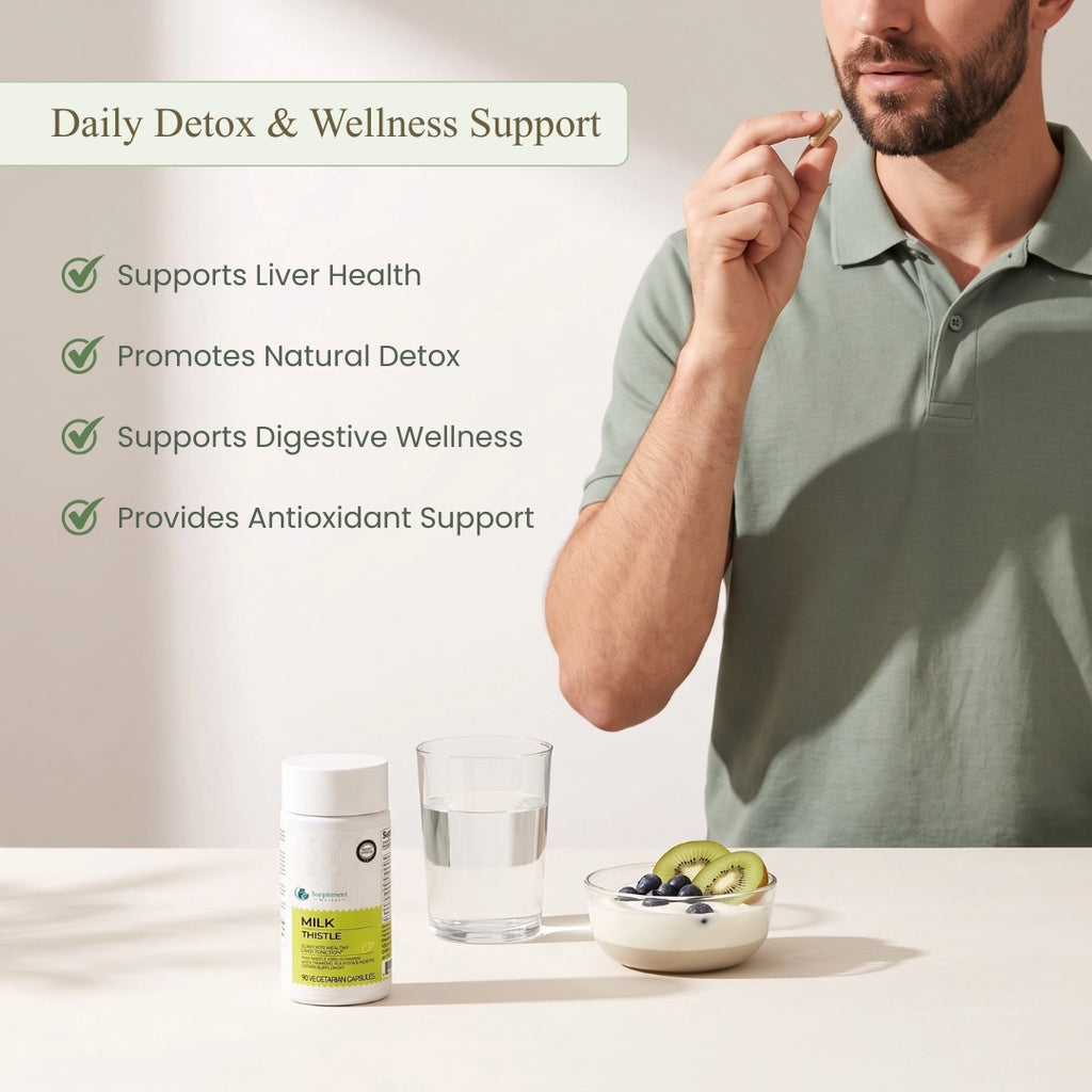 Milk Thistle Complex – Liver, Antioxidant & Daily Wellness Support
