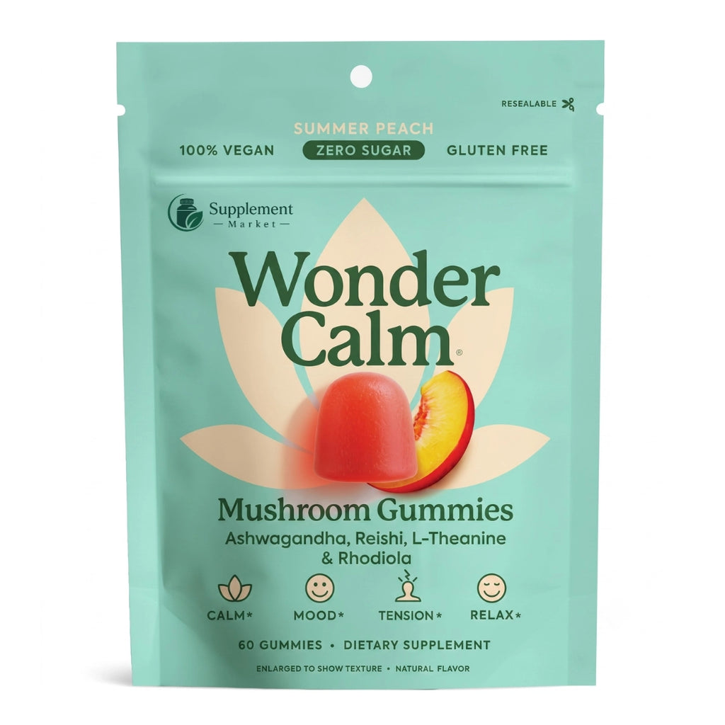 Wonder Calm Mushroom Gummies – Stress, Mood & Focus Support