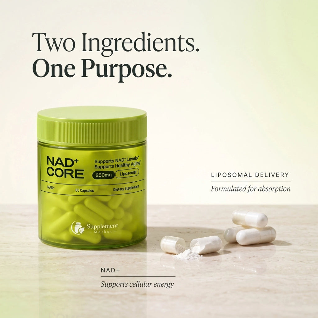 NAD+ Core – Liposomal NAD Supplement for Cellular Energy Support
